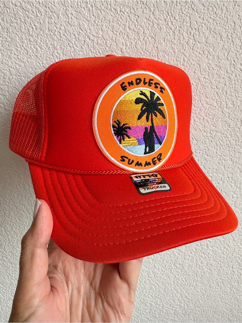 Endless Summer Orange OTTO Trucker Hat
